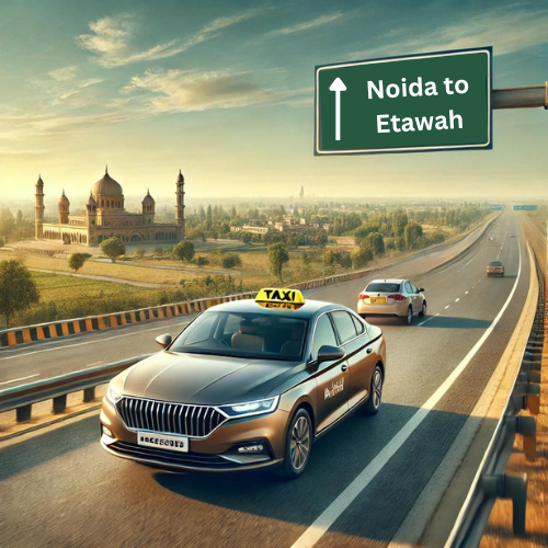 Cab from Noida to Etawah