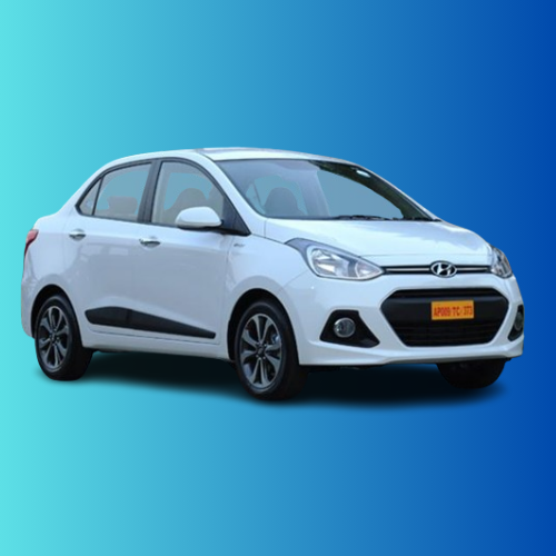 Hyundai Xcent on rent