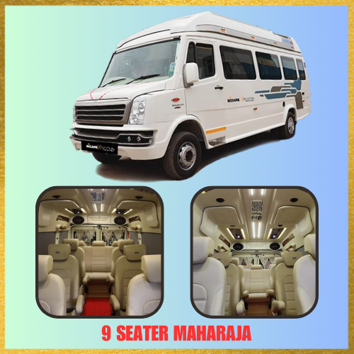 9 Seater Maharaja Tempo Traveller