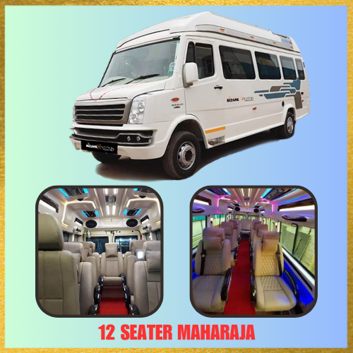 12 Seater Tempo Traveller on rent